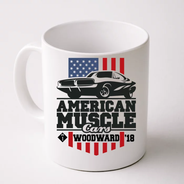 American Muscle Cars Woodward 2018 Front & Back Coffee Mug