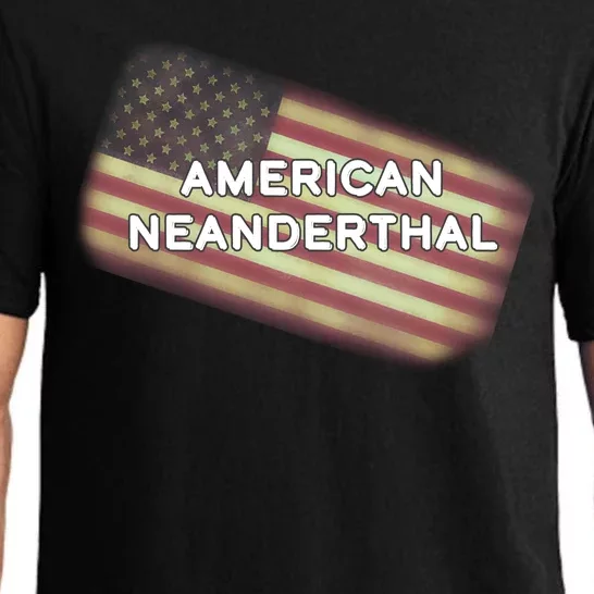 American Neanderthal Flag Pajama Set