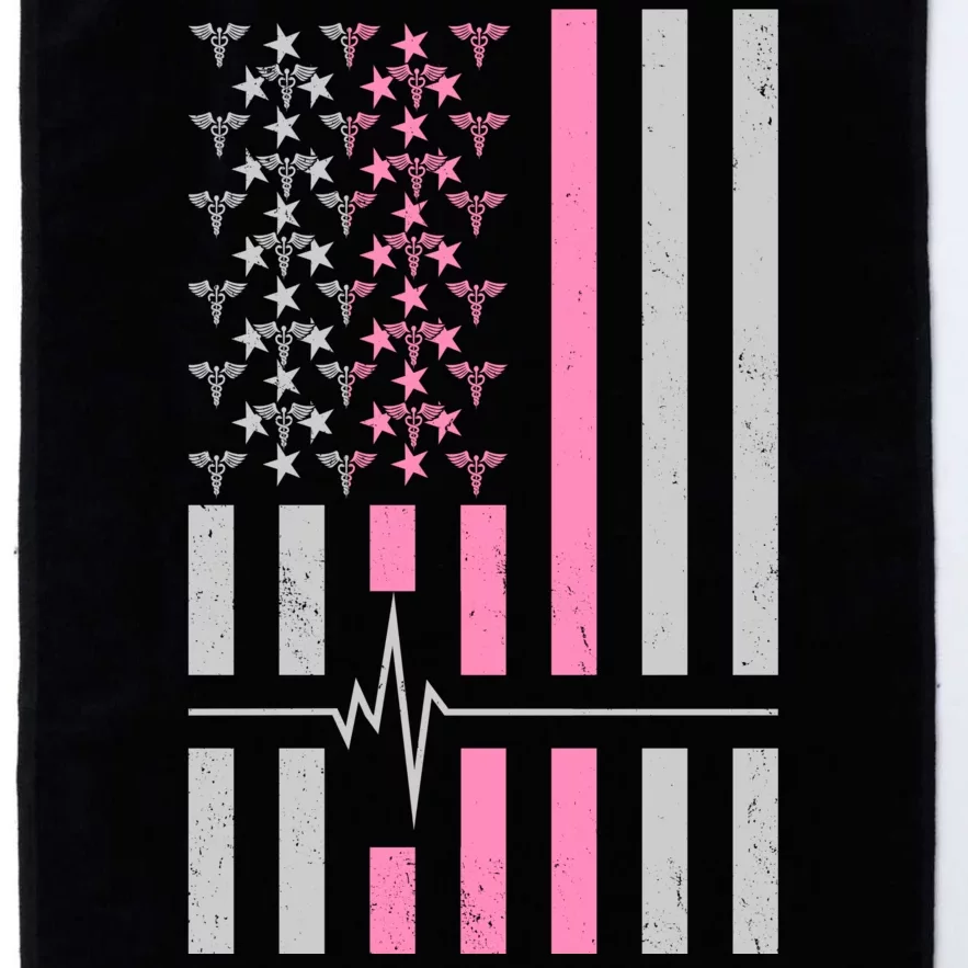 American Nurse USA Flag Platinum Collection Golf Towel