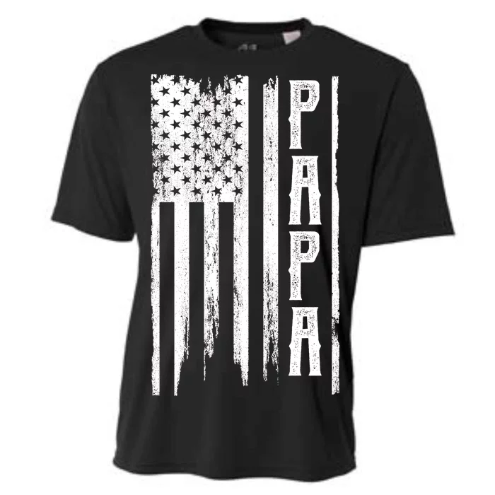 American Papa Flag Cooling Performance Crew T-Shirt