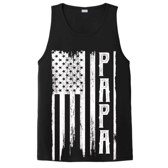 American Papa Flag Performance Tank