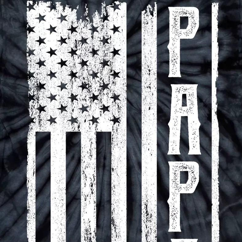 American Papa Flag Tie-Dye T-Shirt