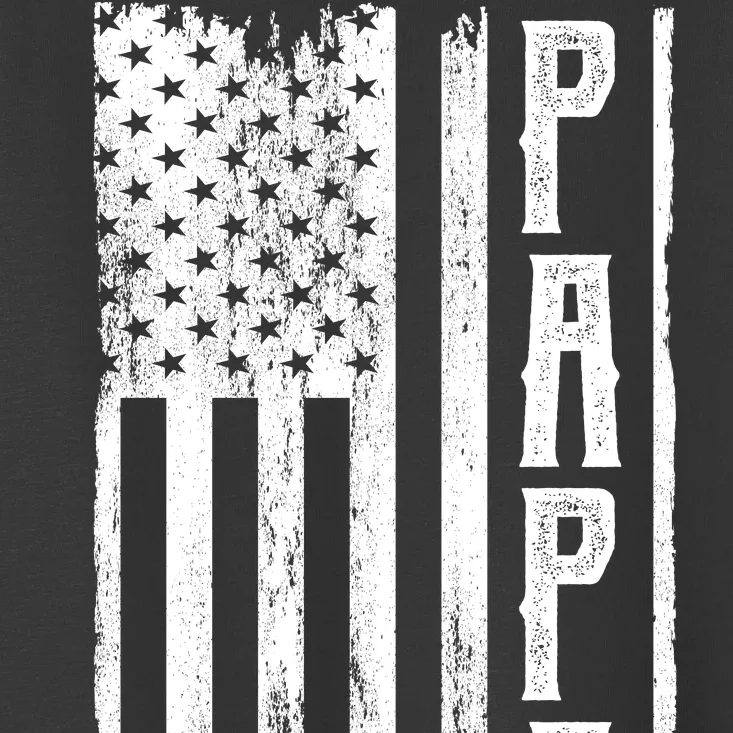 American Papa Flag Toddler T-Shirt