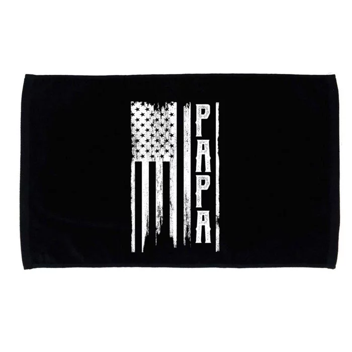 American Papa Flag Microfiber Hand Towel