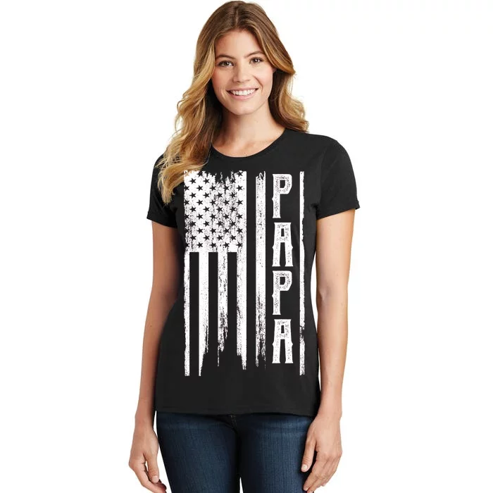 American Papa Flag Women's T-Shirt