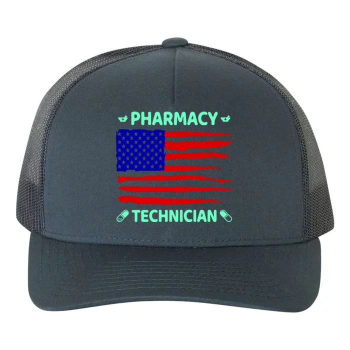 American Pharmacy Technician Yupoong Adult 5-Panel Trucker Hat