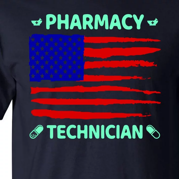 American Pharmacy Technician Tall T-Shirt