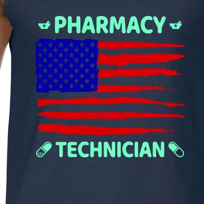 American Pharmacy Technician Comfort Colors® Tank Top