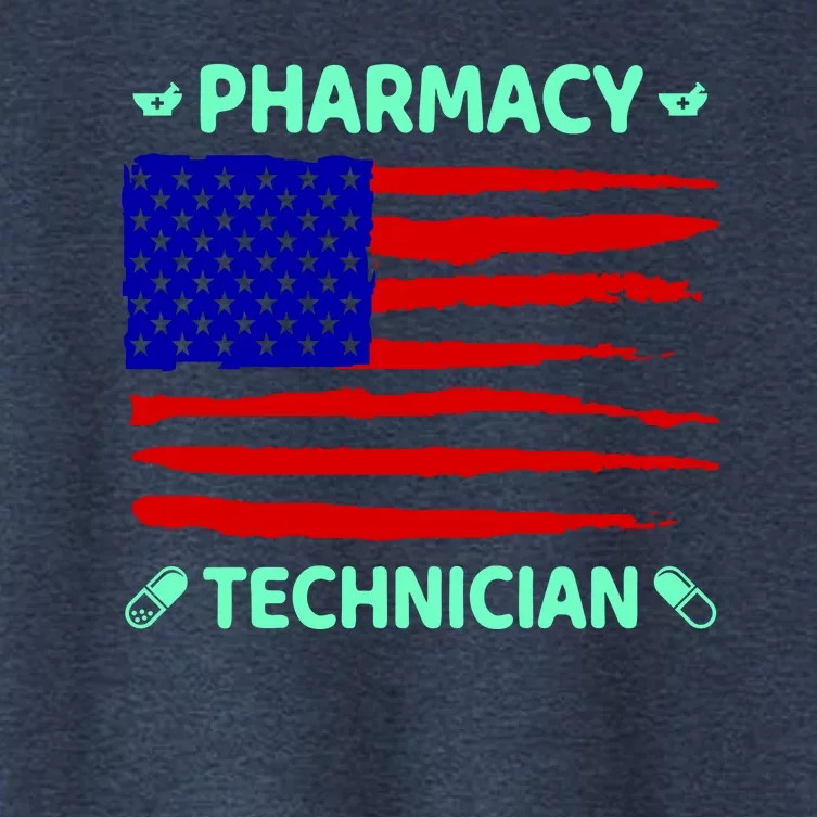 American Pharmacy Technician Women's Crop Top Tee