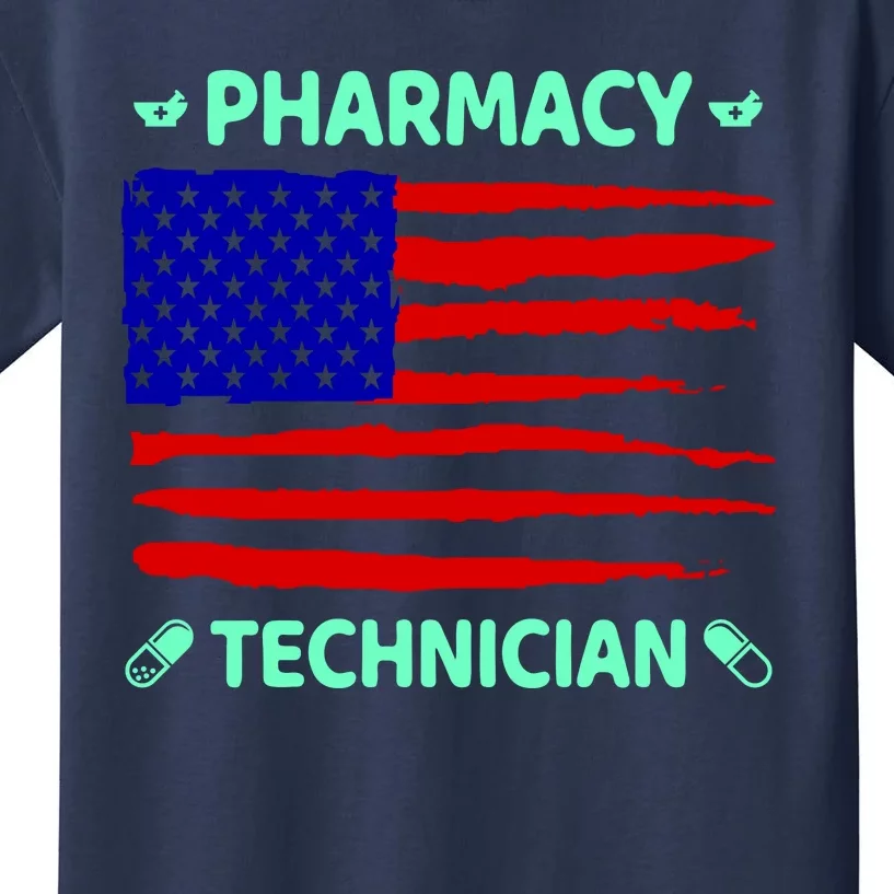 American Pharmacy Technician Kids T-Shirt