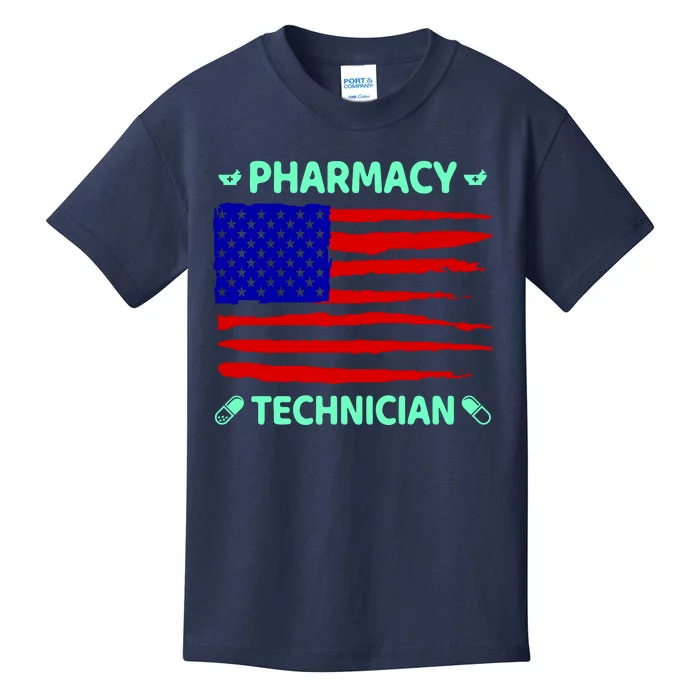 American Pharmacy Technician Kids T-Shirt