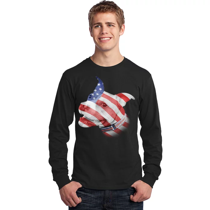 American Pitbull Long Sleeve Shirt