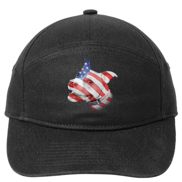 American Pitbull 7-Panel Snapback Hat