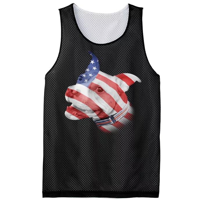 American Pitbull Mesh Reversible Basketball Jersey Tank