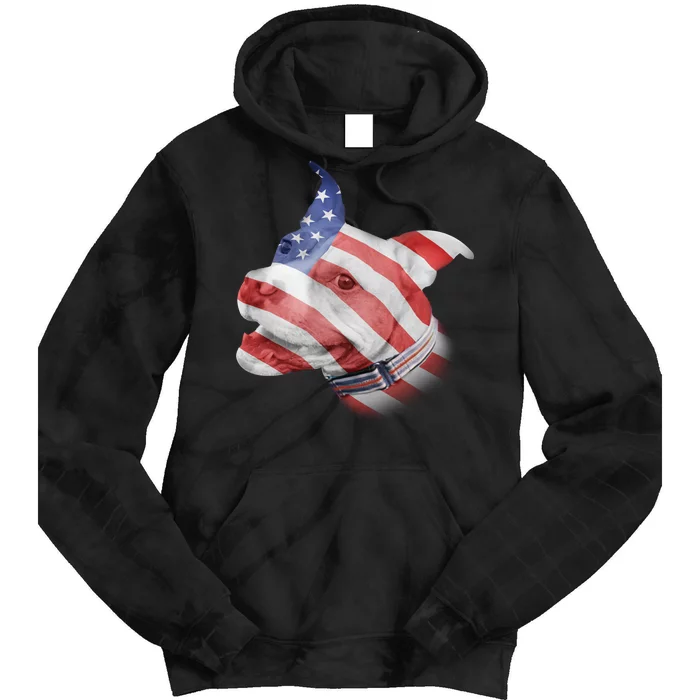 American Pitbull Tie Dye Hoodie