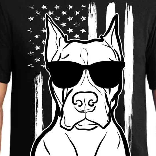 American Pitbull Dad Pajama Set