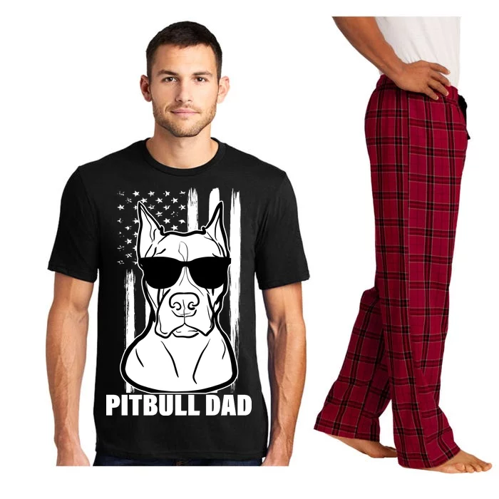 American Pitbull Dad Pajama Set