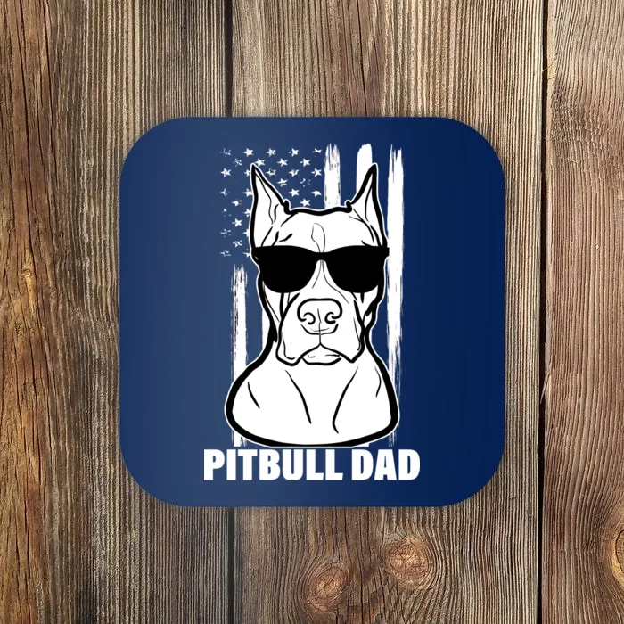 American Pitbull Dad Coaster