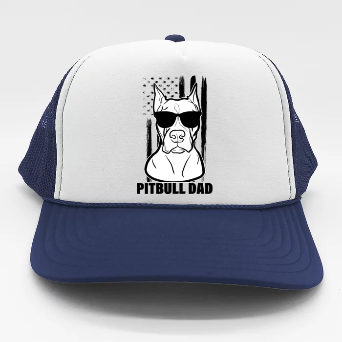 American Pitbull Dad Trucker Hat