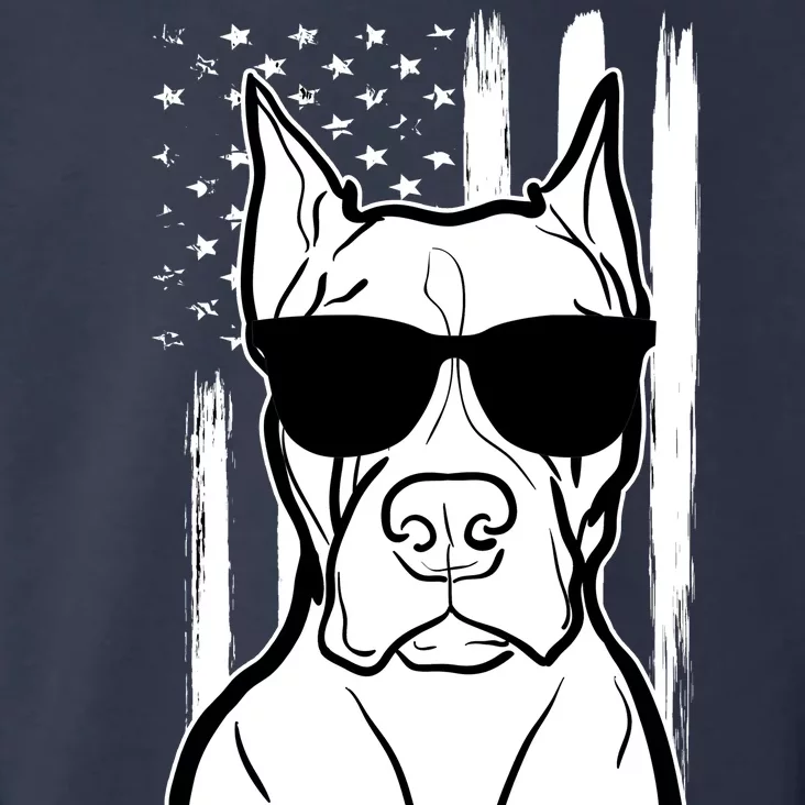 American Pitbull Dad Toddler Hoodie