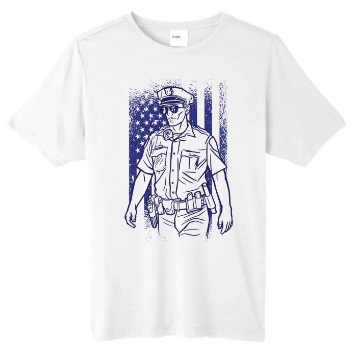 American Police Officer ChromaSoft Performance T-Shirt