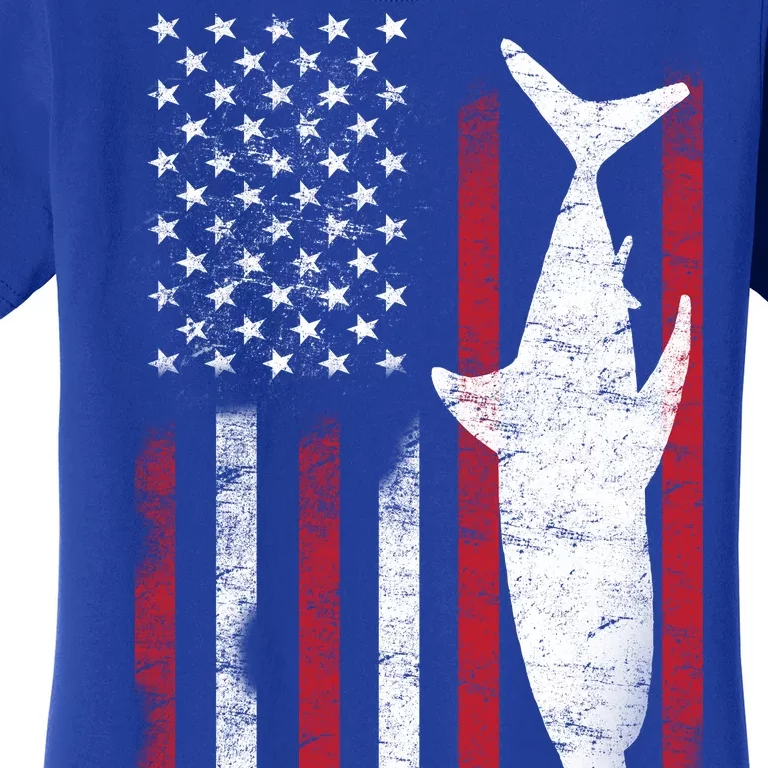 American Shark Flag Women's T-Shirt