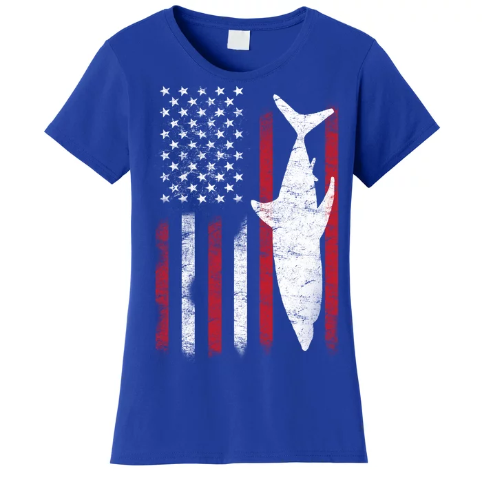 American Shark Flag Women's T-Shirt