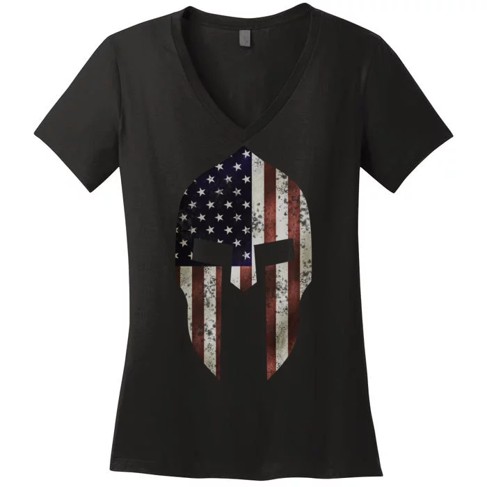 American Spartan Women's V-Neck T-Shirt