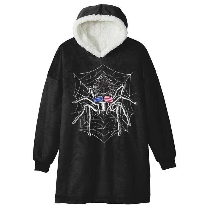 American Tarantula Spider Hooded Wearable Blanket