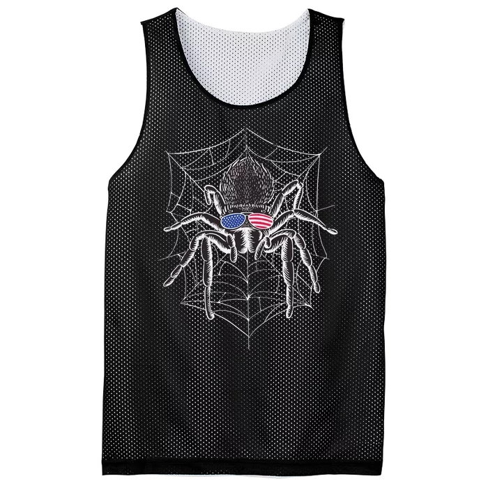 American Tarantula Spider Mesh Reversible Basketball Jersey Tank