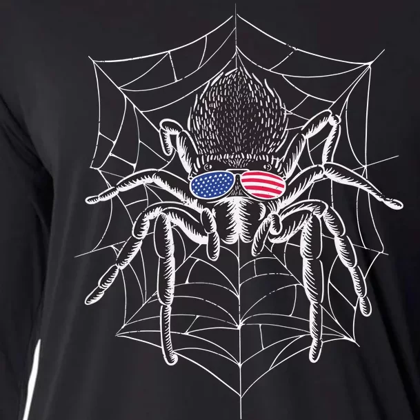 American Tarantula Spider Cooling Performance Long Sleeve Crew