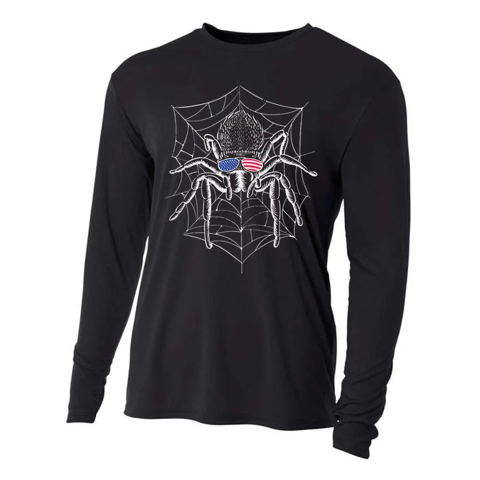 American Tarantula Spider Cooling Performance Long Sleeve Crew