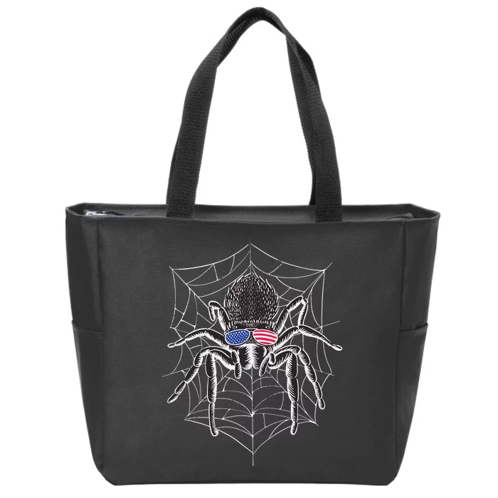 American Tarantula Spider Zip Tote Bag