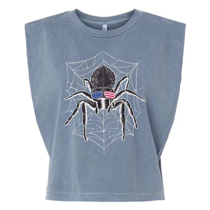 American Tarantula Spider Garment-Dyed Women's Muscle Tee