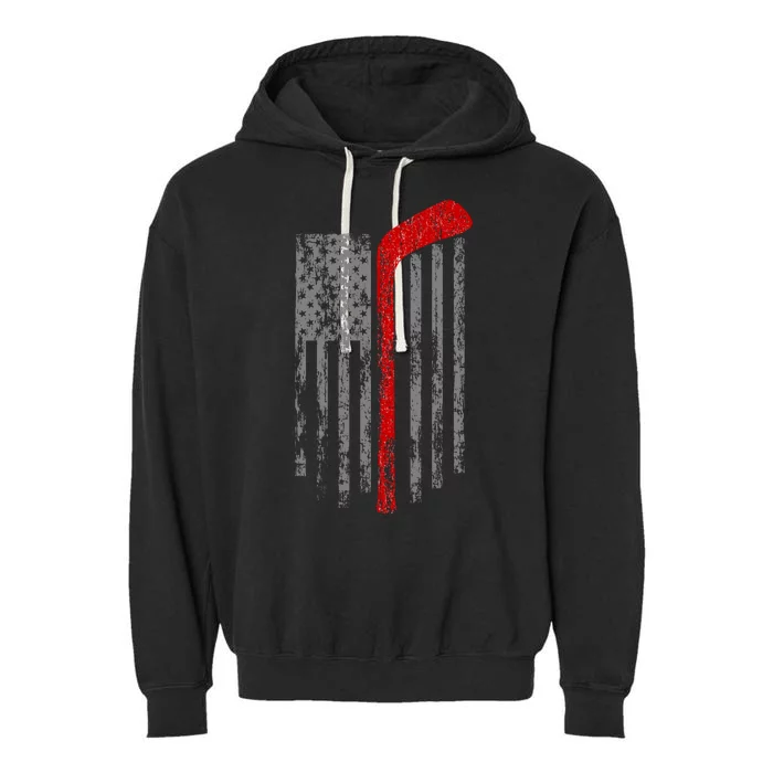 American Team Hockey USA Flag Garment-Dyed Fleece Hoodie