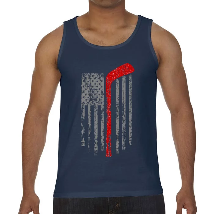 American Team Hockey USA Flag Comfort Colors® Tank Top