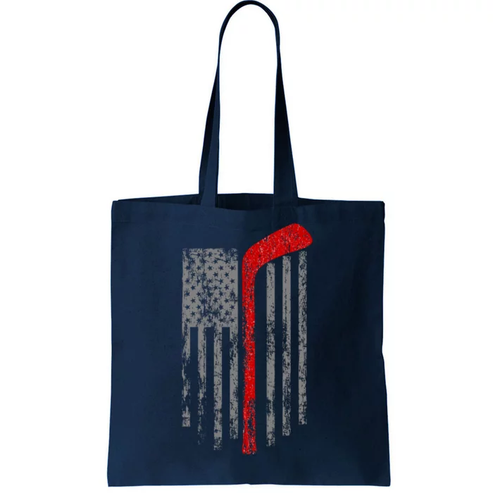 American Team Hockey USA Flag Tote Bag