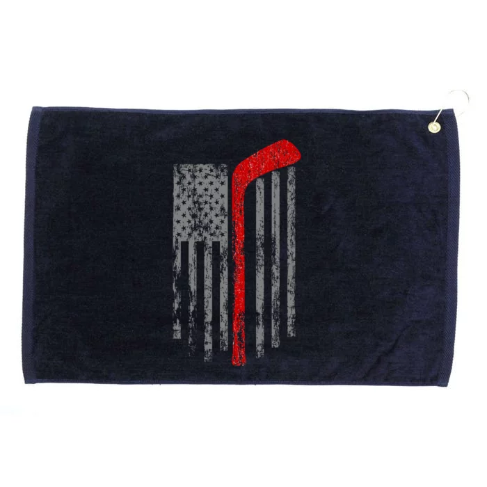 American Team Hockey USA Flag Grommeted Golf Towel