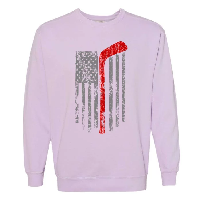 American Team Hockey USA Flag Garment-Dyed Sweatshirt