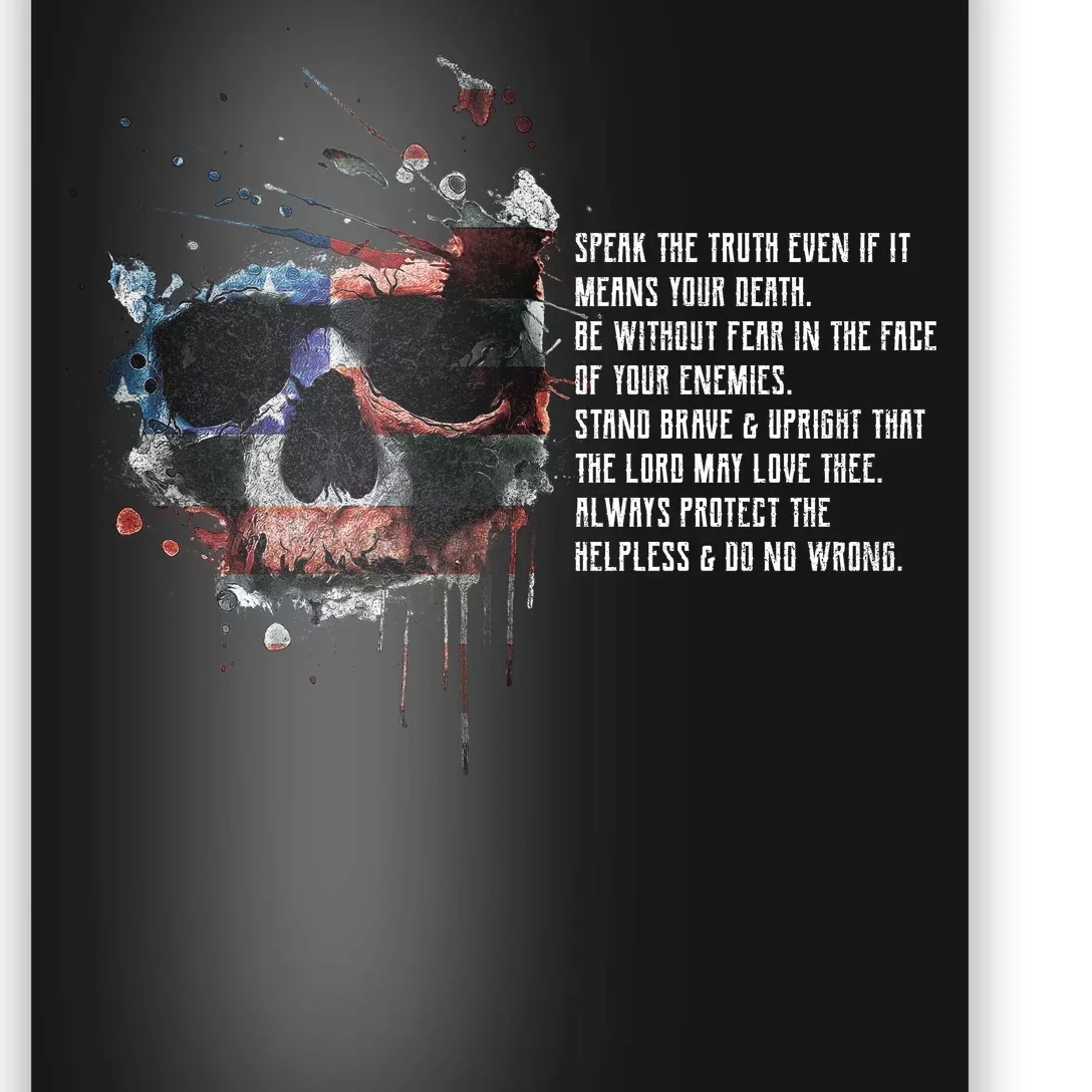 American Templar Code Poster