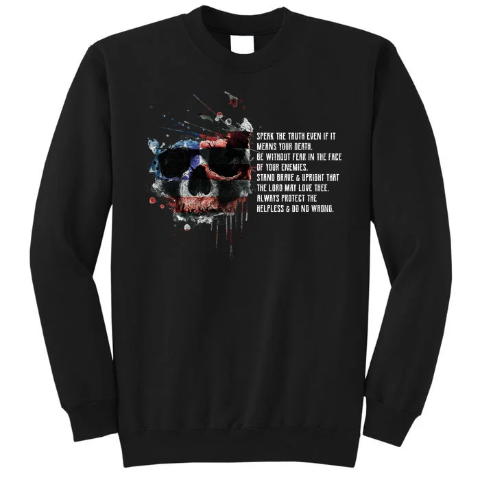 American Templar Code Tall Sweatshirt