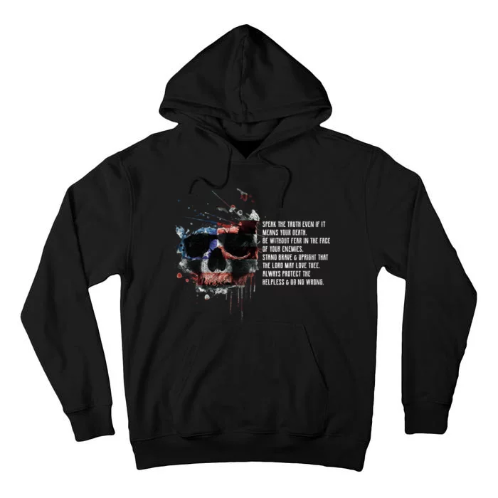 American Templar Code Tall Hoodie