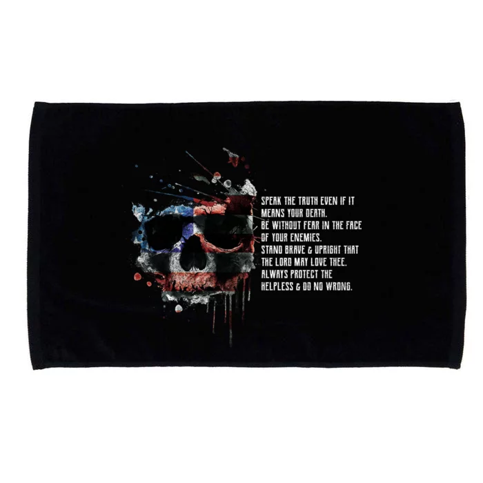 American Templar Code Microfiber Hand Towel