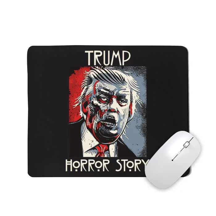 American Trump Horror Hor-ror Story 2016 Zombie Election Mousepad