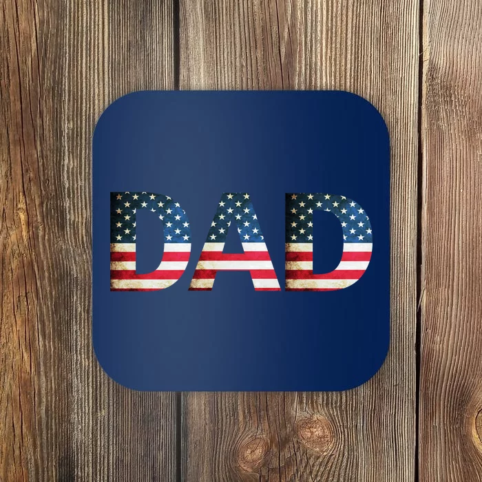 American USA Dad Coaster