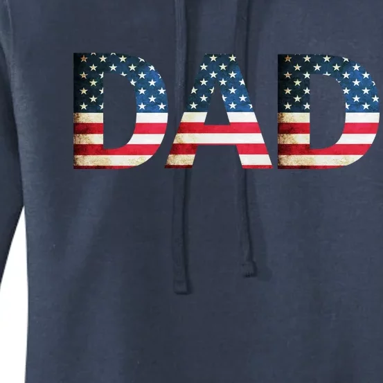 American USA Dad Women's Pullover Hoodie