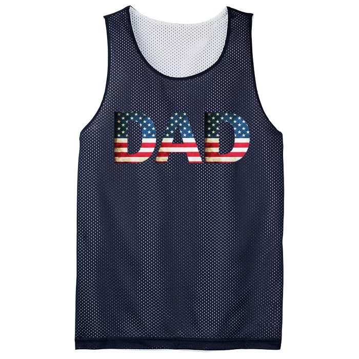 American USA Dad Mesh Reversible Basketball Jersey Tank