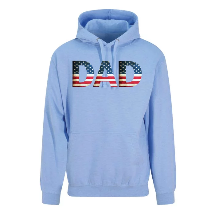 American USA Dad Unisex Surf Hoodie