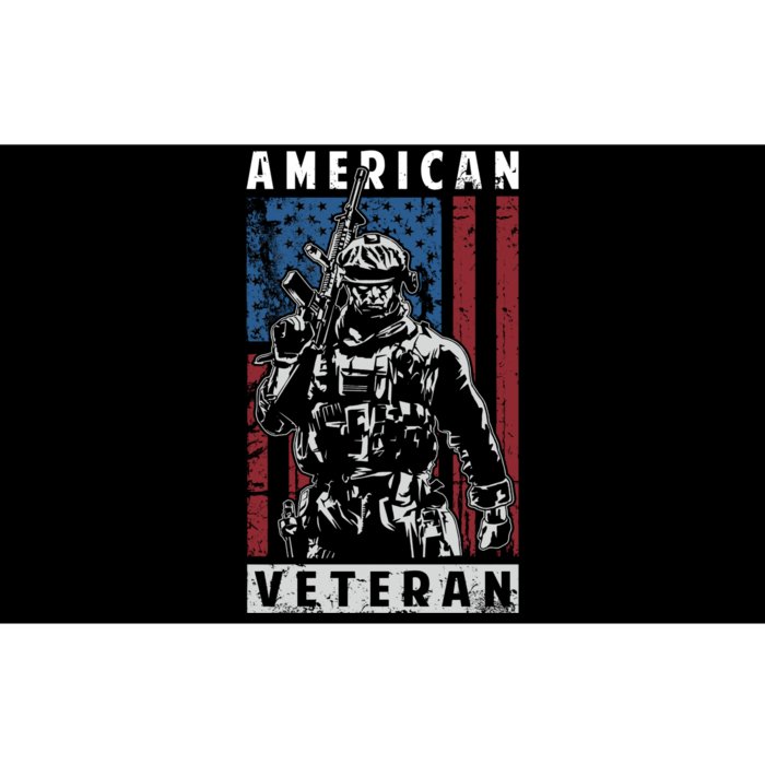 American Veteran Bumper Sticker