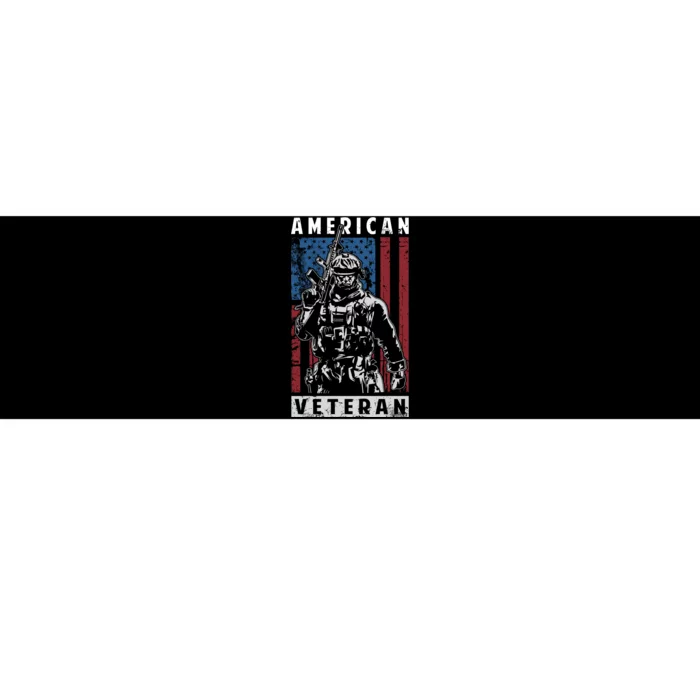 American Veteran Bumper Sticker